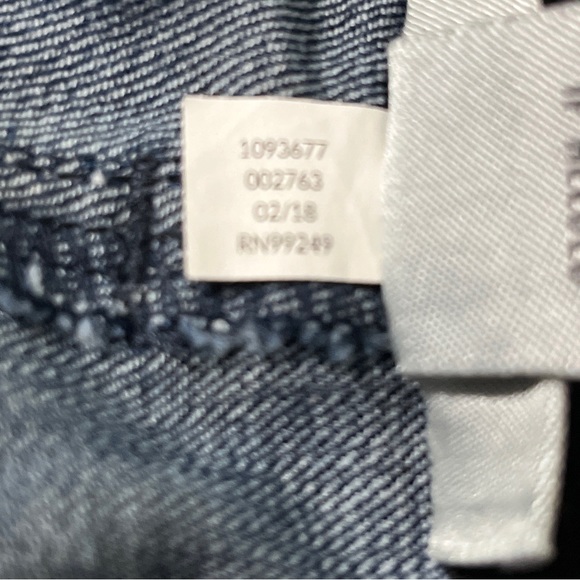 Catherine Women Size 20WP Stretch Elastic Waist Floral Crop Capri Denim Jean NEW - Picture 12 of 13